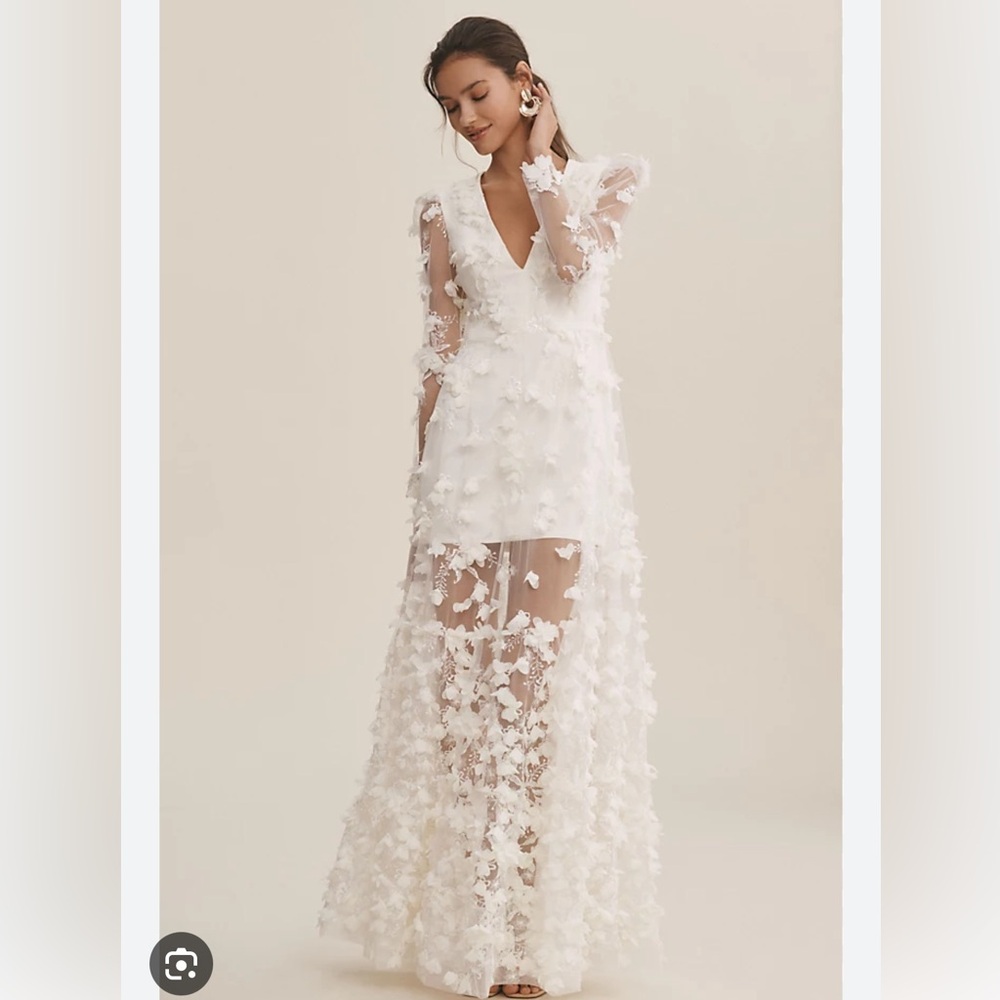 Hesli long dress from Anthropologie